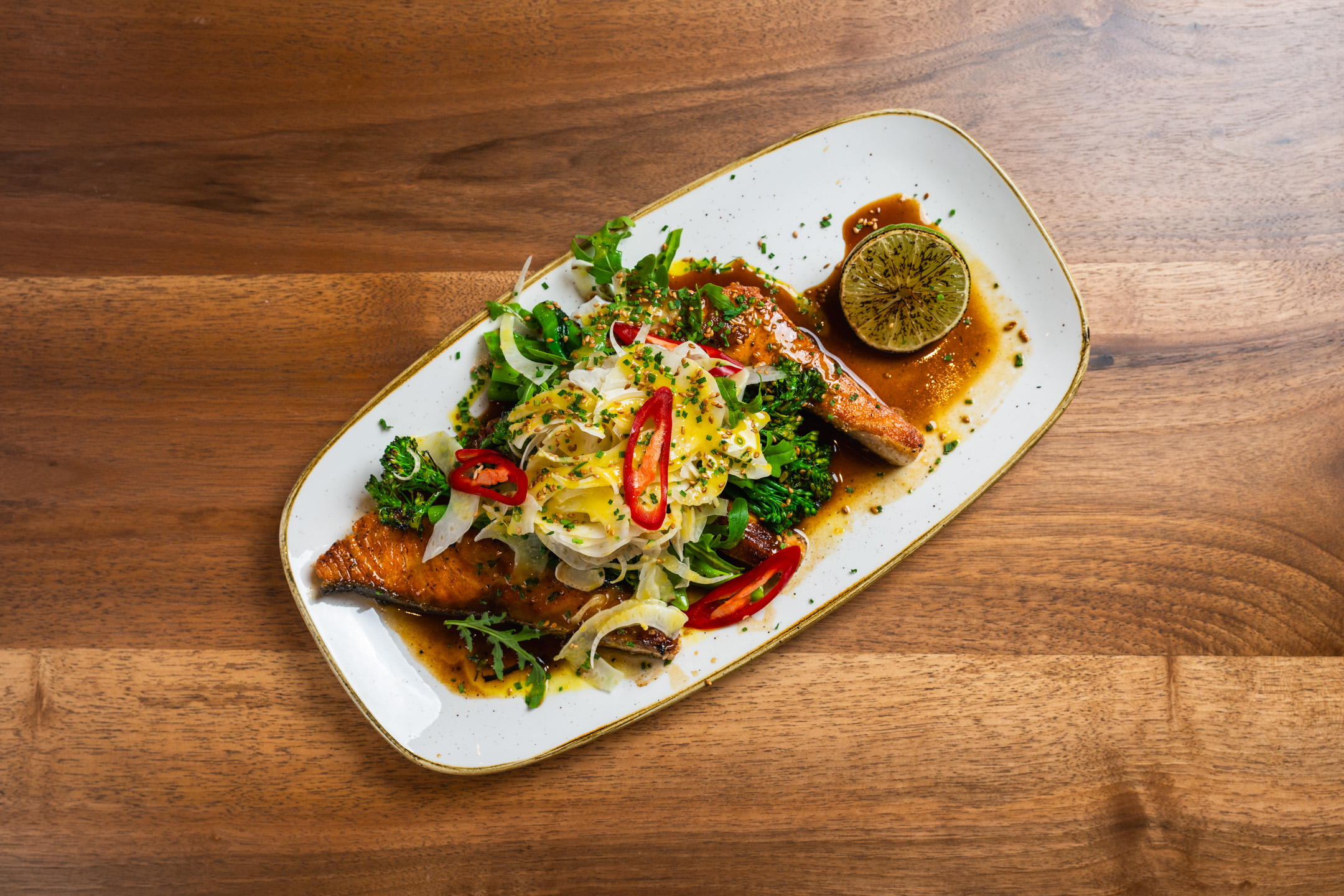 SALMON TERIYAKI